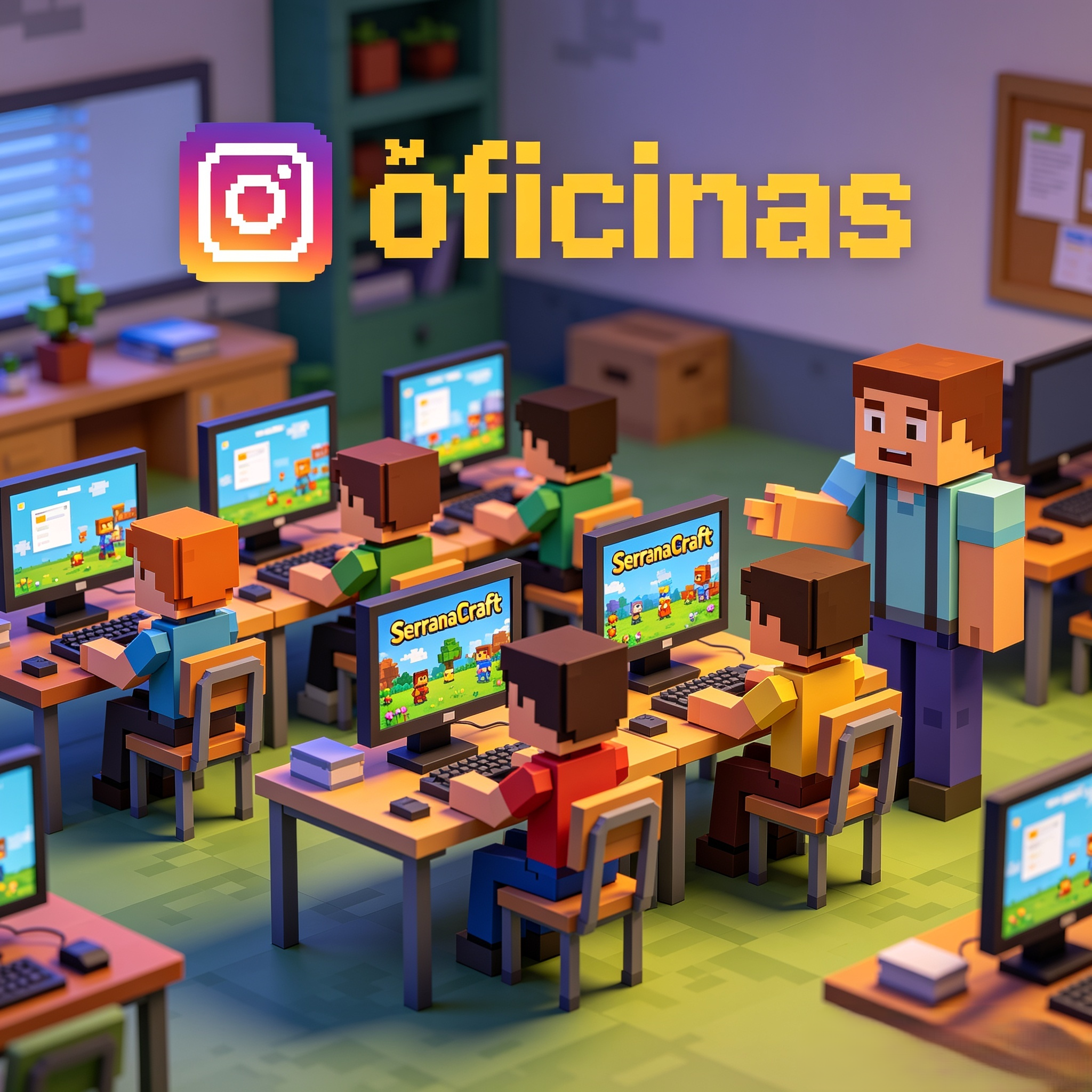 Construção colaborativa em ambiente voxel