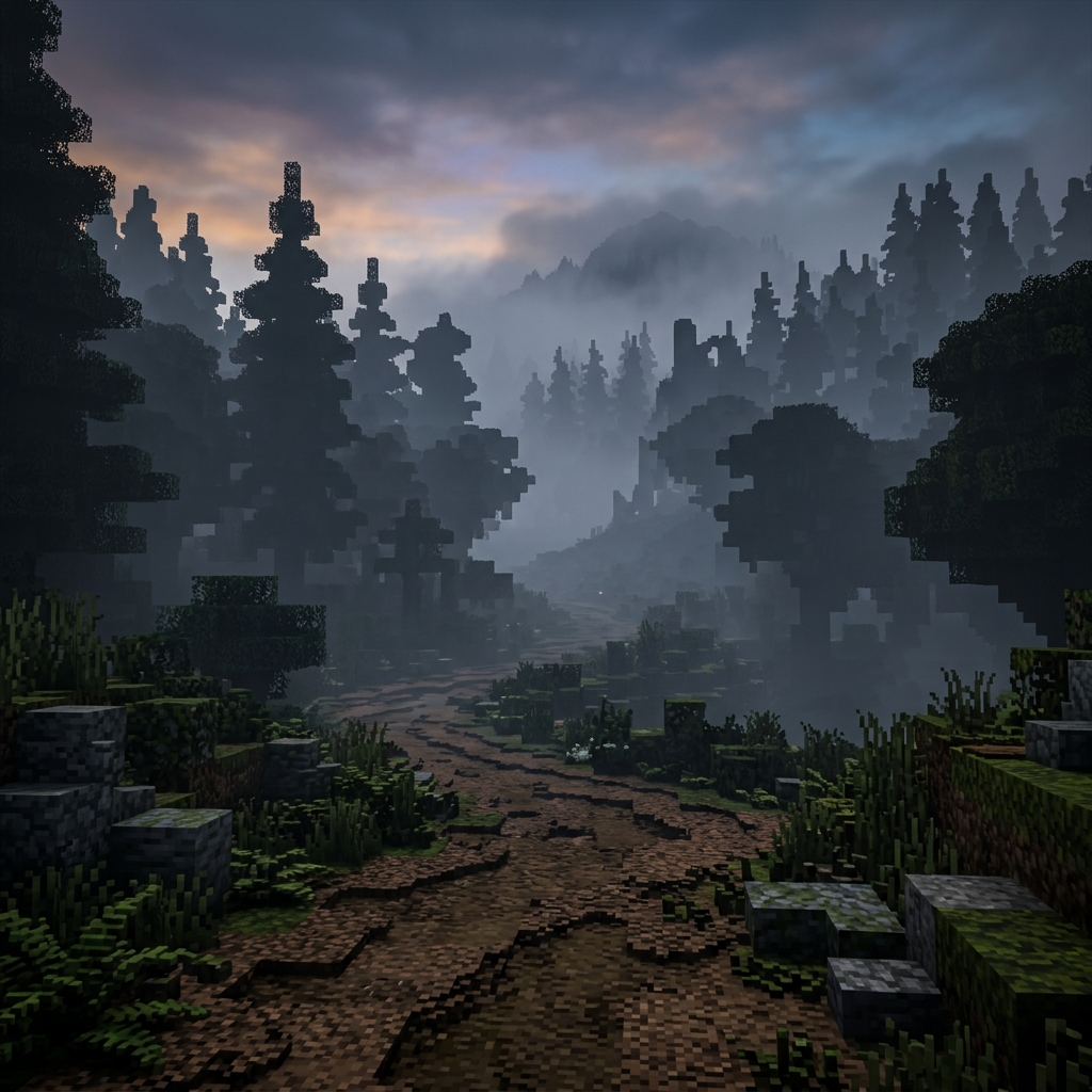 Apresentação visual da engine livre Luanti